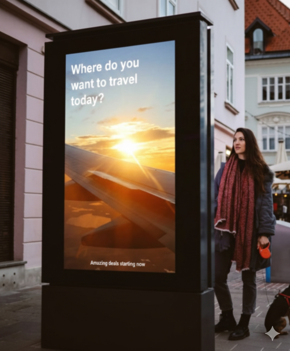 OOH Advertising billboards at Piccadilly Circus